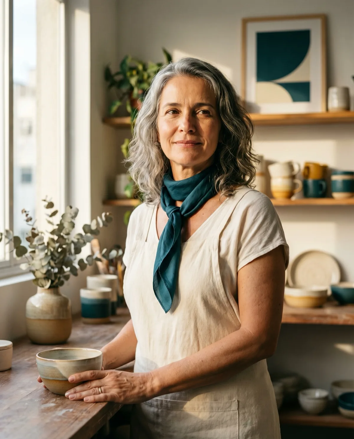 Empreendedora trabalhando — propósito UrbanCred